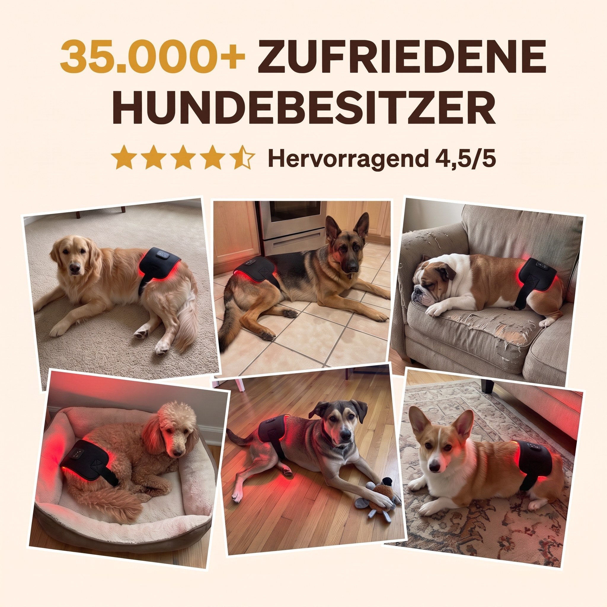 35.000+ zufriedene Hundebesitzer